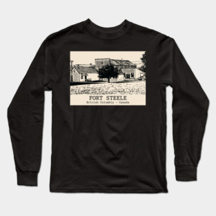 Fort Steele - British Columbia Long Sleeve T-Shirt