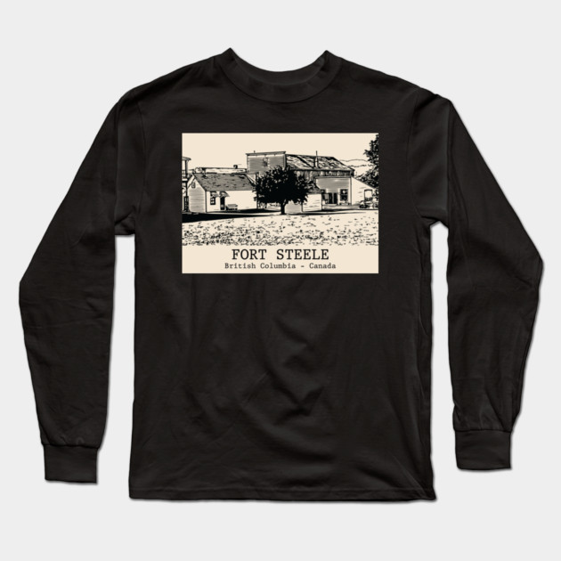 Fort Steele - British Columbia Long Sleeve T-Shirt by Lakeric