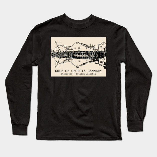 Gulf of Georgia Cannery - Steveston BC Long Sleeve T-Shirt by Lakeric