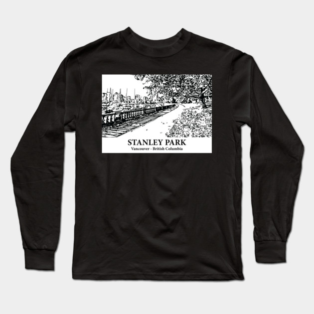 Stanley Park - Vancouver BC Long Sleeve T-Shirt by Lakeric