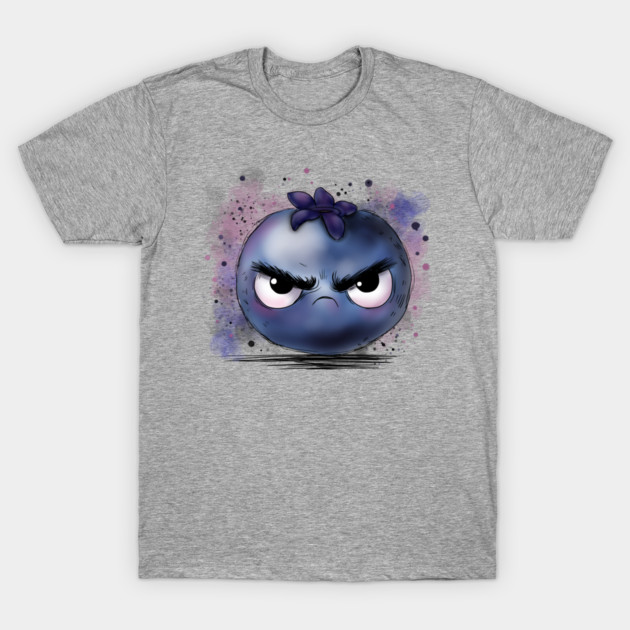 Grumpy Blueberry T-Shirt by H. R. Sinclair