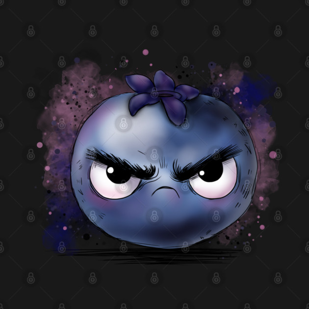 Grumpy Blueberry by H. R. Sinclair