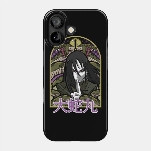 Orochimaru Snake Summon - Naruto Anime Phone Case by Otaku Vibes