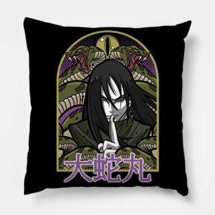 Orochimaru Snake Summon - Naruto Anime Pillow