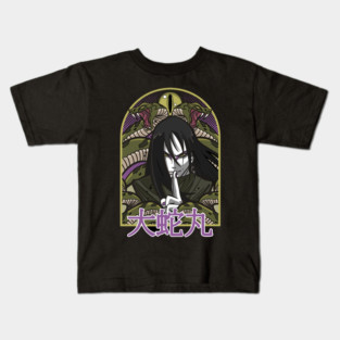 Orochimaru Snake Summon - Naruto Anime Kids T-Shirt