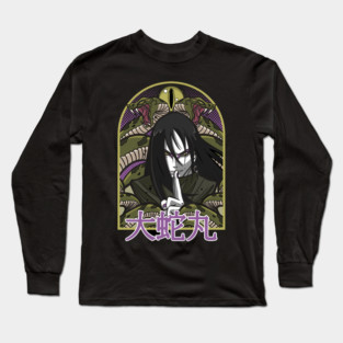 Orochimaru Snake Summon - Naruto Anime Long Sleeve T-Shirt