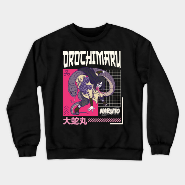 Orochimaru Legendary Sannin - Naruto Anime Crewneck Sweatshirt by Otaku Vibes