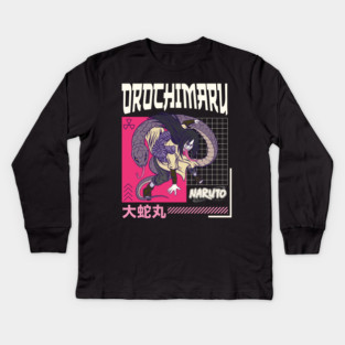 Orochimaru Legendary Sannin - Naruto Anime Kids Long Sleeve T-Shirt