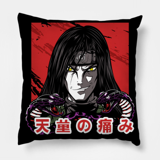 Orochimaru Classic Villain Poster - Naruto Anime Pillow by Otaku Vibes