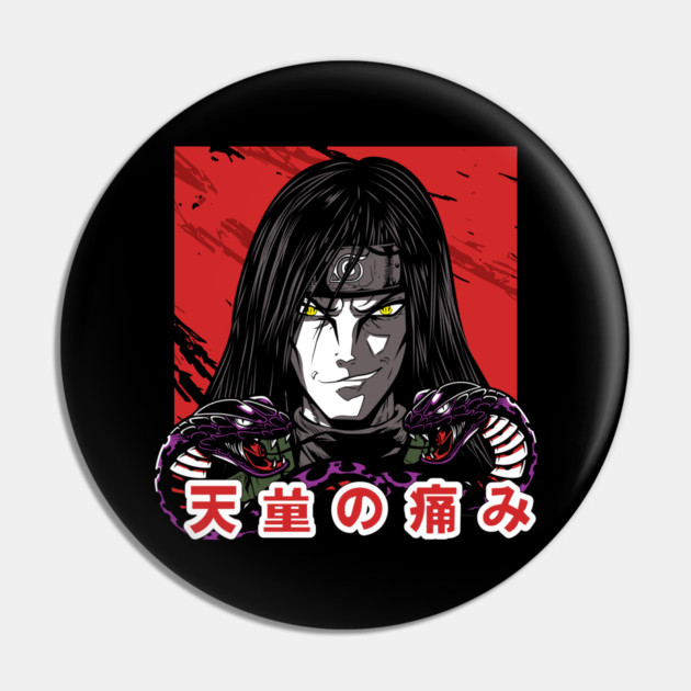 Orochimaru Classic Villain Poster - Naruto Anime Pin by Otaku Vibes