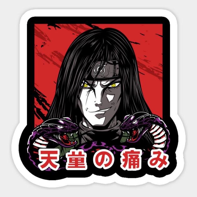 Orochimaru Classic Villain Poster - Naruto Anime Magnet by Otaku Vibes
