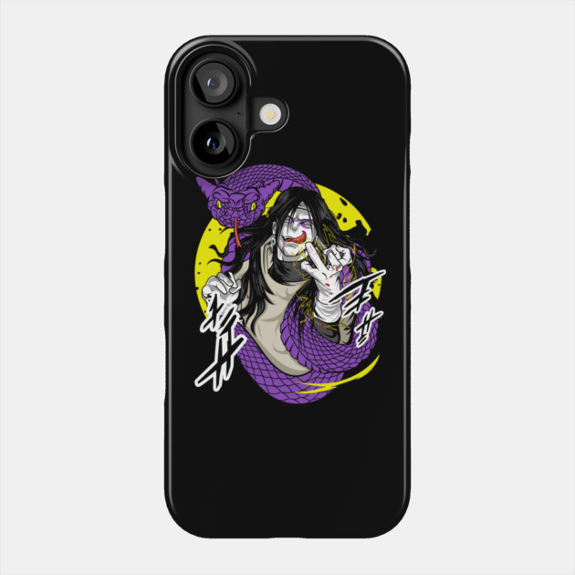 Orochimaru Classic Villain Poster - Naruto Anime Phone Case by Otaku Vibes