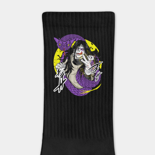 Orochimaru Classic Villain Poster - Naruto Anime by Otaku Vibes