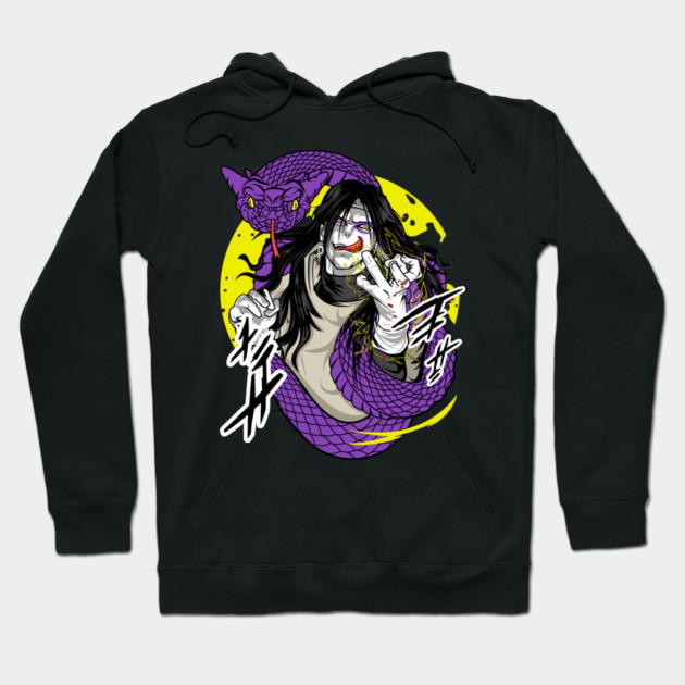 Orochimaru Classic Villain Poster - Naruto Anime Hoodie by Otaku Vibes