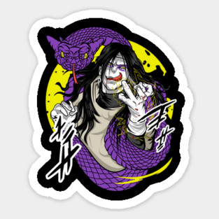 Orochimaru Classic Villain Poster - Naruto Anime Magnet