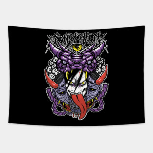 Orochimaru Snake Aura Design - Naruto Anime Tapestry