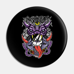 Orochimaru Snake Aura Design - Naruto Anime Pin