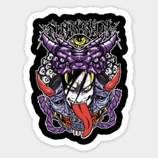 Orochimaru Snake Aura Design - Naruto Anime Sticker