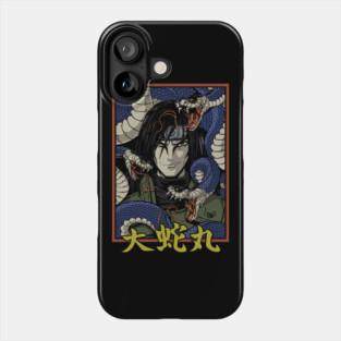 Orochimaru Snake Aura Design - Naruto Anime Phone Case