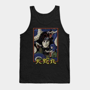 Orochimaru Snake Aura Design - Naruto Anime Tank Top