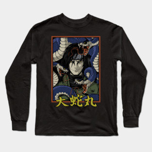 Orochimaru Snake Aura Design - Naruto Anime Long Sleeve T-Shirt