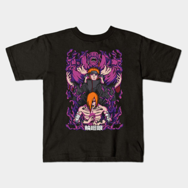 Nagato Six Paths - Naruto Kids T-Shirt by Otaku Vibes