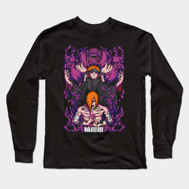 Nagato Six Paths - Naruto Long Sleeve T-Shirt by Otaku Vibes