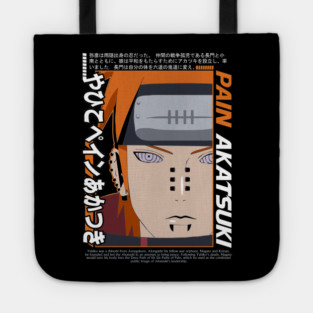 Pain Rinnegan Close-Up - Naruto Anime Tote