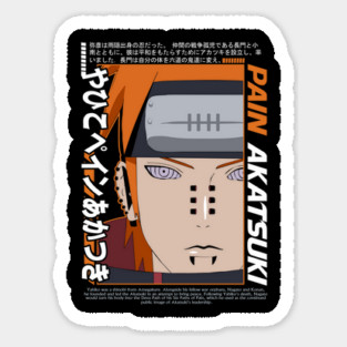 Pain Rinnegan Close-Up - Naruto Anime Magnet