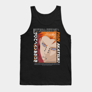 Pain Six Paths - Naruto Anime Tank Top