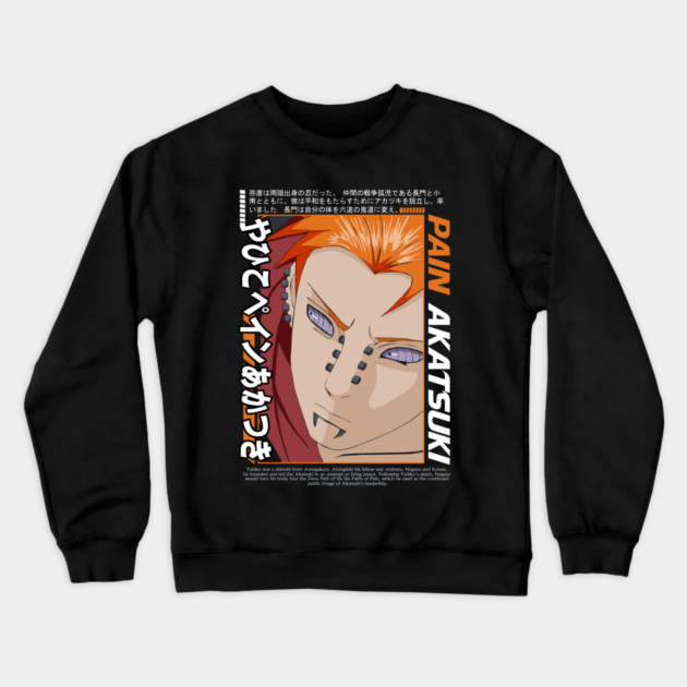 Pain Six Paths - Naruto Anime Crewneck Sweatshirt by Otaku Vibes