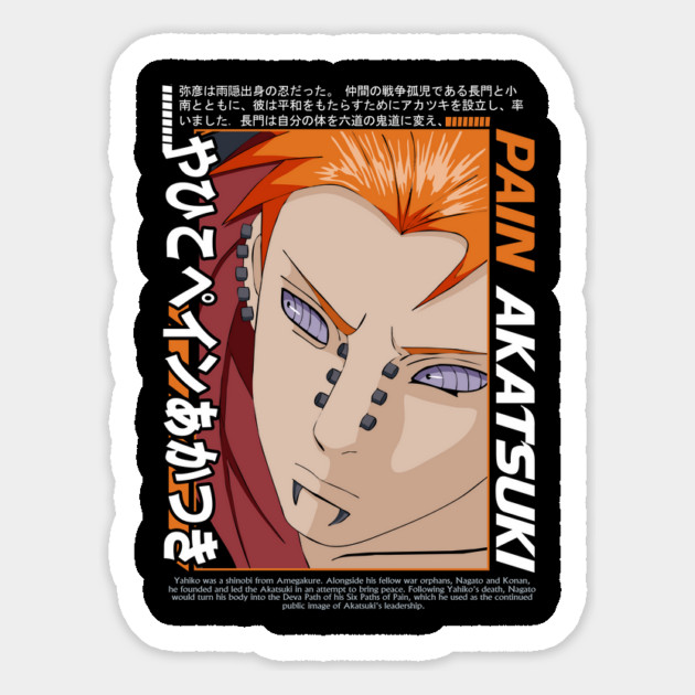 Pain Six Paths - Naruto Anime Magnet by Otaku Vibes
