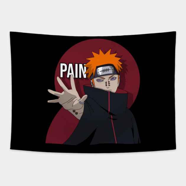 Pain Rinnegan - Naruto Anime Tapestry by Otaku Vibes