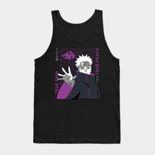 Pain Almighty Push - Naruto Anime Tank Top