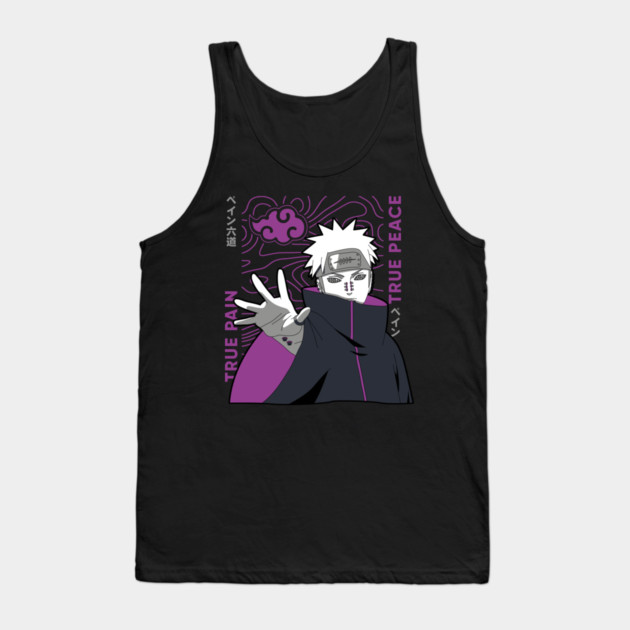 Pain Almighty Push - Naruto Anime Tank Top by Otaku Vibes
