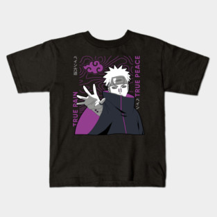 Pain Almighty Push - Naruto Anime Kids T-Shirt