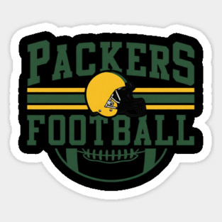 green bay packers football Sticker