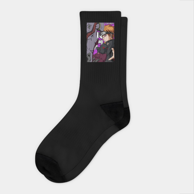 Pain Rinnegan - Naruto Anime Socks by Otaku Vibes