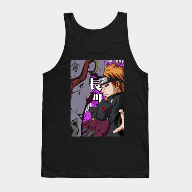 Pain Rinnegan - Naruto Anime Tank Top by Otaku Vibes