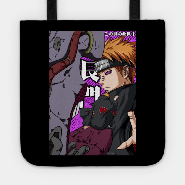 Pain Rinnegan - Naruto Anime Tote by Otaku Vibes
