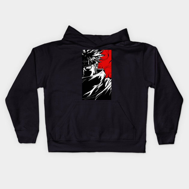Pain Six Paths Standoff Art - Naruto Anime Kids Hoodie by Otaku Vibes