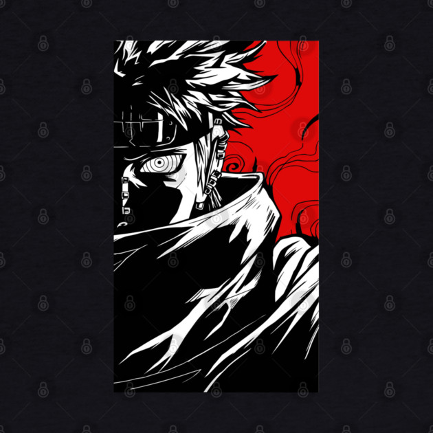 Pain Six Paths Standoff Art - Naruto Anime by Otaku Vibes