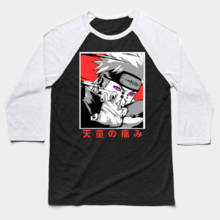 Pain Red Cloud Akatsuki - Naruto Anime Baseball T-Shirt
