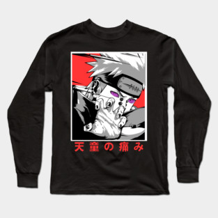 Pain Red Cloud Akatsuki - Naruto Anime Long Sleeve T-Shirt