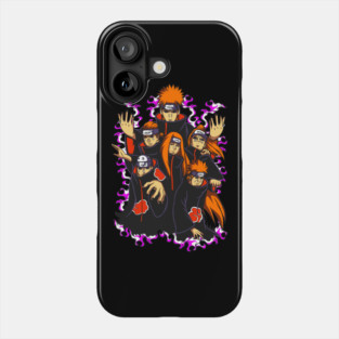 Pain Six Paths Standoff Art - Naruto Anime Phone Case