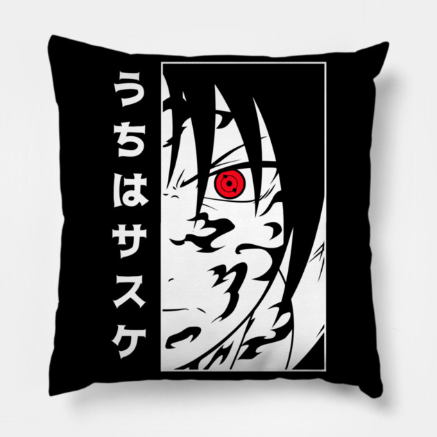 Sasuke Cursed Mark Cool Art Pillow by Otaku Vibes