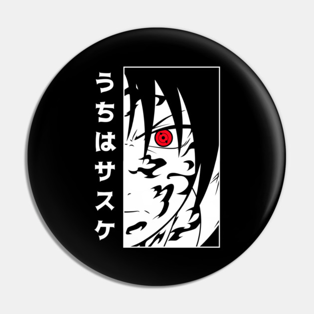 Sasuke Cursed Mark Cool Art Pin by Otaku Vibes