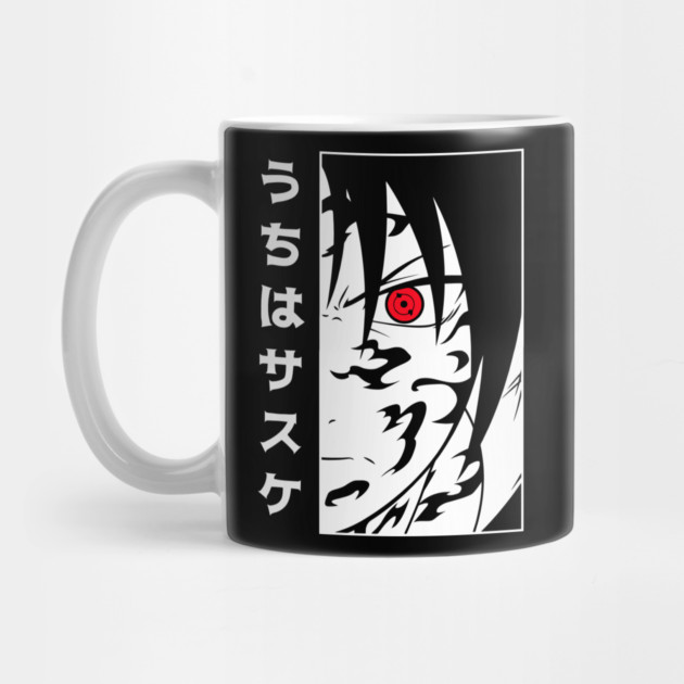 Sasuke Cursed Mark Cool Art by Otaku Vibes
