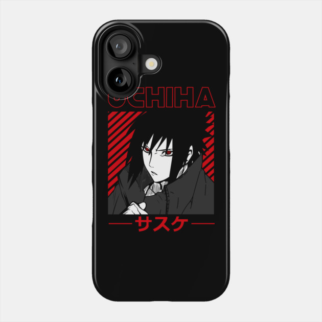 Sasuke Uchiha Sharingan Power - Naruto Anime Phone Case by Otaku Vibes