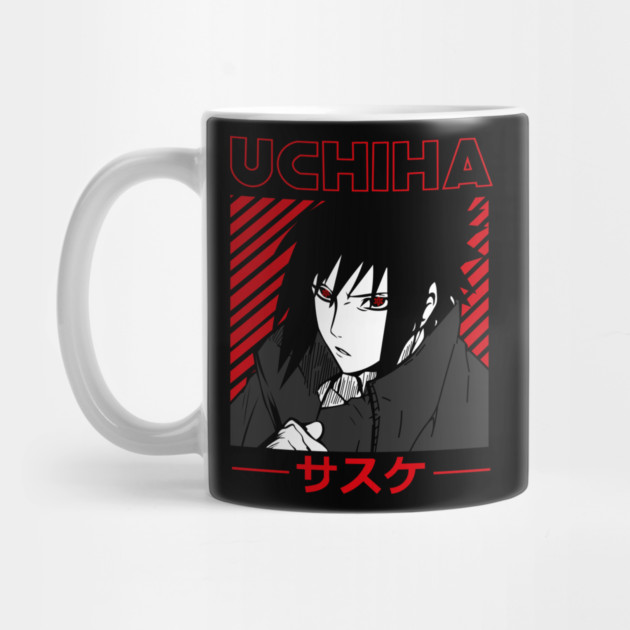 Sasuke Uchiha Sharingan Power - Naruto Anime by Otaku Vibes